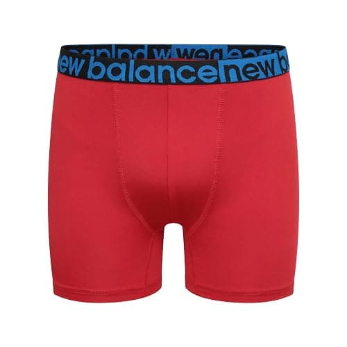 New Balance Boys' 3.5" Underwear, Performance Boxer Briefs (4 Pack) thumbnail 5
