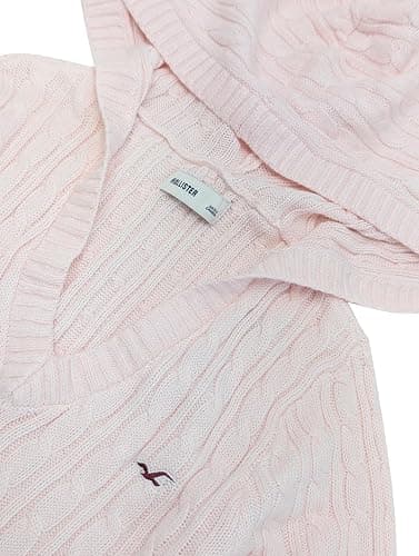 Hollister Women's Cable-Knit Icon V-Neck Sweater Cardigan (Slim Fit) HOW-73 thumbnail 3
