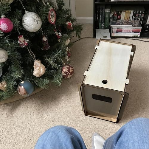 Wooden Comic Book Storage Box, Removable Comic Storage for Displaying Photos, Comics, Box for Storing Comic Books, Unique Gift for Comic Book Lovers thumbnail 5