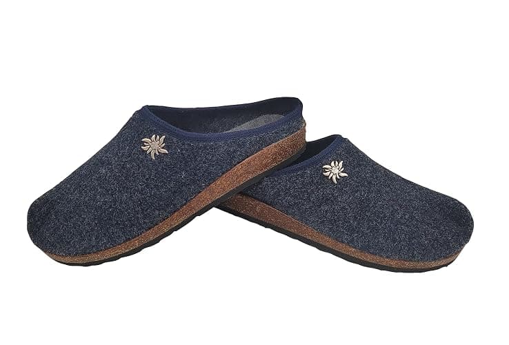 Gextop Originali Ciabatte Uomo Tirolesi per Casa Pantofole Invernali Slip On thumbnail 3