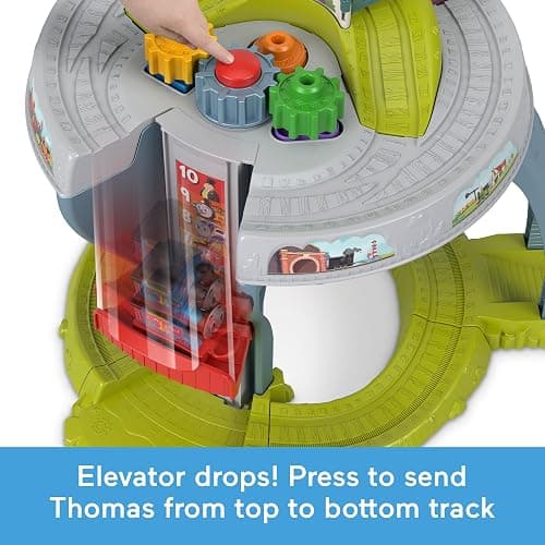 ​Thomas & Friends Toddler Toy My First Train Table with Track, Cargo Stacking & Fine Motor Activities for Kids Ages 18+ Months thumbnail 3