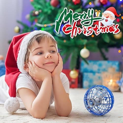 Airabc Fliegender Ball,Magic Flying Orb Ball,Hand Controlled Hover Ball Schwebender Ball mit LED Licht Flying Spinner Mini Drohne Für Kinder Geschenke Für Jungen Mädchen Indoor Outdoor thumbnail 6