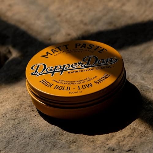 Dapper Dan Matt Paste, High Hold Low Shine Hair Paste for Men, Adds Texture with Flexible Hold for All Styles, Vintage Cologne Fragrance, 1 x 100ml thumbnail 6