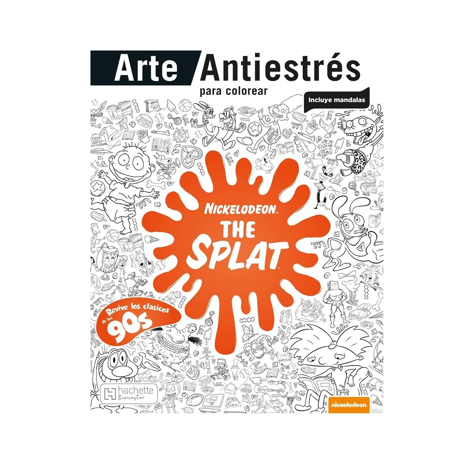 Arte Antiestrés Para Colorear Splat - Image 1