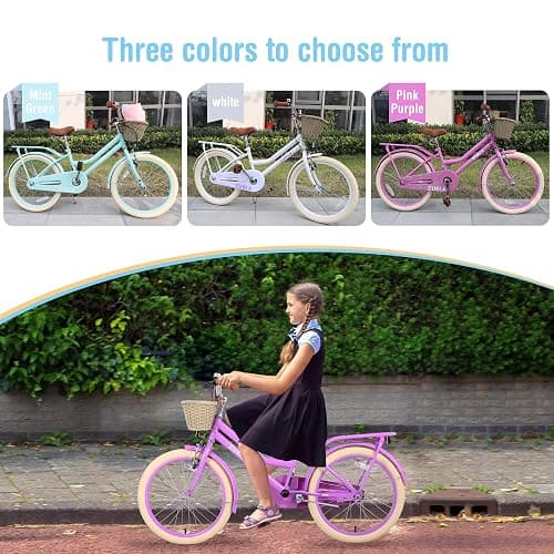 KWOJU 20 Inch Kids' Bike, Boys Girls Mountain Bike Ages 8-12, 7 Speed Teenager Children Kids' Bicycles, Front Suspension Disc Brake Rear V-Brake, High Steel Frame thumbnail 5