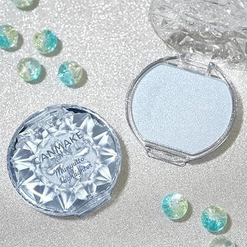 CANMAKE - Munyutto Highlighter - Packed Powder Compact - 0.13oz (3.8g) (05 Amethyst Bloom) thumbnail 3