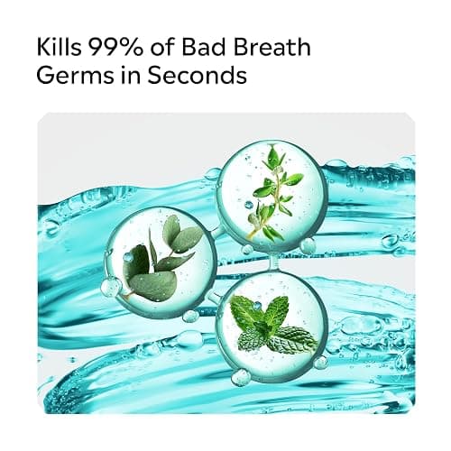 Listerine Cool Mint PocketPaks Portable Breath Strips for Bad Breath, Fresh Breath Strips to Kill 99% of Bad Breath Germs* On-the-Go, Cool Mint Flavor, 72 Per Pack (3x24) - (Pack of 6) thumbnail 3