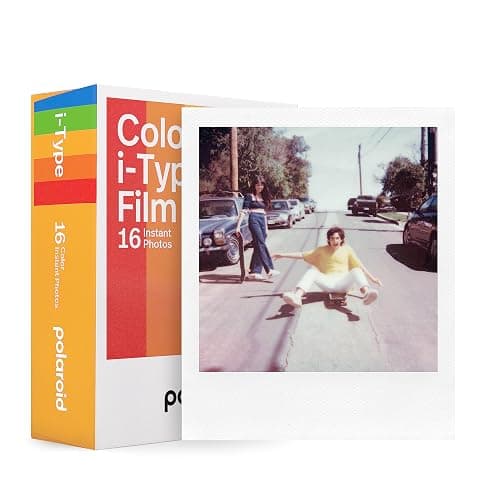 Polaroid Color Film for I-Type Double Pack, 16 Color Instant Photos (6009) - Image 1