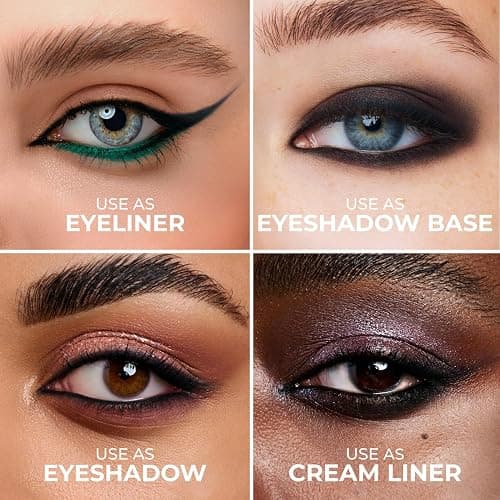 Lamel No Smudge Gel Eyeliner - Deep Black - Waterproof Eyeliner Pencil - 10-Hour Wear, Sharpenable, Contact Lens Friendly, Vegan - Creamy & Sweat Proof Pencil - Highly Pigmented - 401 Shade thumbnail 3