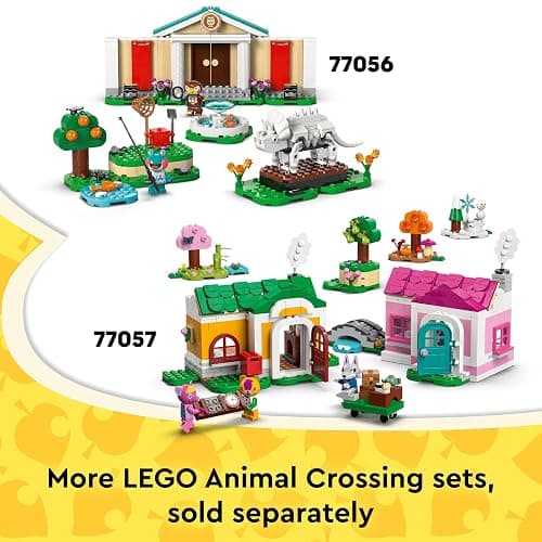 LEGO Animal Crossing Goldie's Cosy House Toy - incl. a Minifigure, Piano & Picnic Table plus Toy Food Accessories - Gaming Gift for 6+ Year Old Girls, Boys & Fans - 77058 thumbnail 8