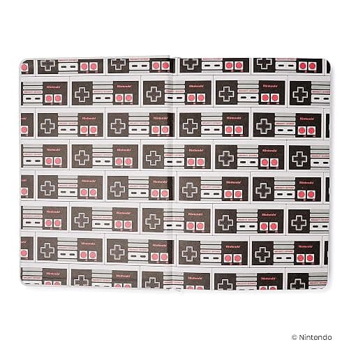 Nintendo Official Licensed NES Design Premium A5 Notebook Journal Book thumbnail 3