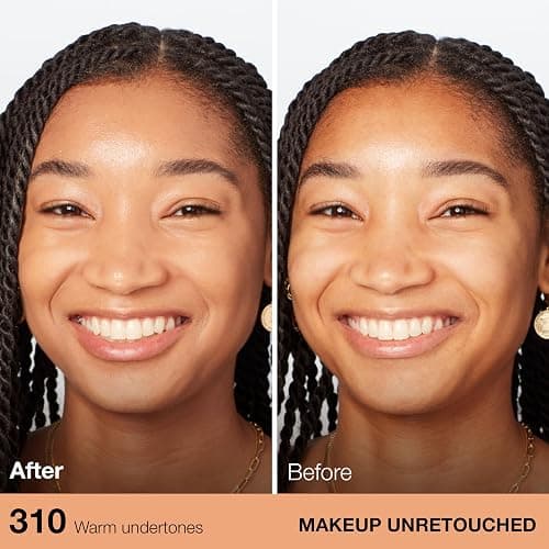 Maybelline Fit Me Dewy + Smooth Liquid Foundation Makeup, Sun Beige, 1 Count (Packaging May Vary) thumbnail 3