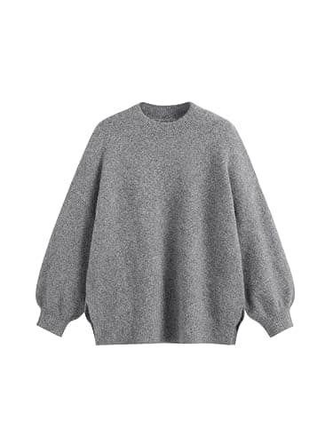 CIDER Womens Oversized Knit Sweater Pullover Crew Neck Casual Jumper Cozy Sweaters 2025 Trendy - Image 1