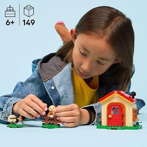 LEGO Animal Crossing Goldie’s Cozy House Building Toy - Pretend Play Set for Girls & Boys, Ages 6+ W/Dog Minifigure - Building Blocks Toy for Kids - Gift Idea for Birthdays & Video Game Fans - 77058 thumbnail 2