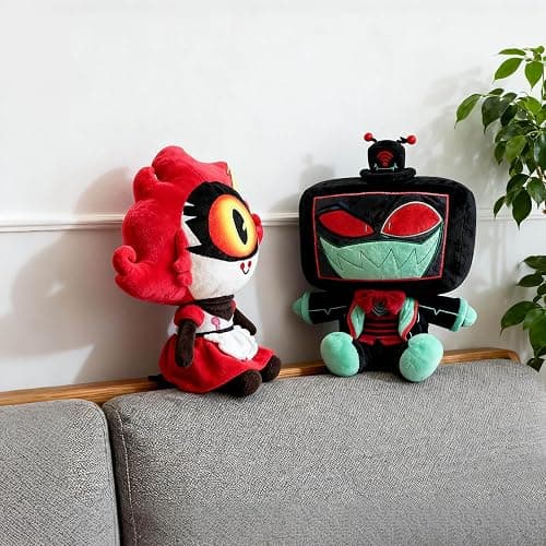 Hazbin Hotel Plush Doll Soft Collectible Plushies Pillow Toy Gift for Cartoon Game Fans thumbnail 2