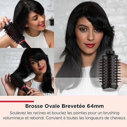 REVLON- 5-EN-1 One-Step Styler multi-usages (têtes amovibles, boucleur, sèche-cheveux, brosse volumisante, brosse coiffante et concentrateur) RVDR5370 thumbnail 8