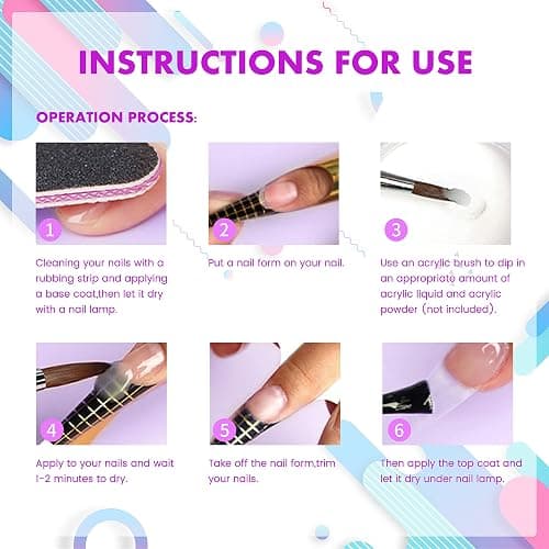 AIJIMEI Acrylic Nail Liquid Monomer 75ml/2.5fl.oz, Acrylic Nail Monomer Liquid Nail Extension Nail System thumbnail 6