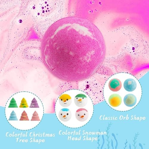 24 Pack Christmas Bath Bombs for Kids with Surprise Toys Inside, 2026 Kids Advent Calendar Bathbombs Set Bubble Bath Bombs for Christmas Stuff Gifts for Boys Girls Xmas New Year Birthday Party Favors thumbnail 6