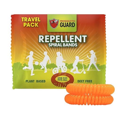 Mosquito Guard 20 Deet Free Mosquito Repellent Bracelets for Kids - Camping Essentials Bug Repellent Bracelets - Mosquito Repellent Outdoor Patio Bands - Summer Essential Bug Bracelets Repellent Kids thumbnail 2