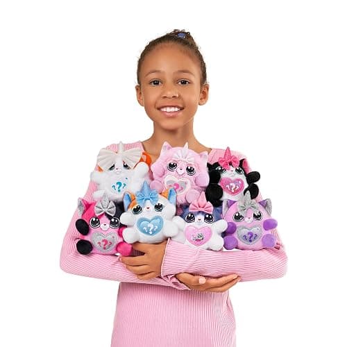 Rainbocorns Kittycorn Surprise Series 2 (Chinchilla Cat) by ZURU, Collectible Plush Stuffed Animal, Surprise Egg, Sticker Pack, Slime, Ages 3+ for Girls, Children thumbnail 7