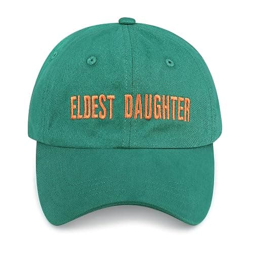 in My Showgirl Era Embroidered Trucker Eldest Daughter Tour Concert Inspired Outfit Match Hat for Fans Gift Women Men - Image 1