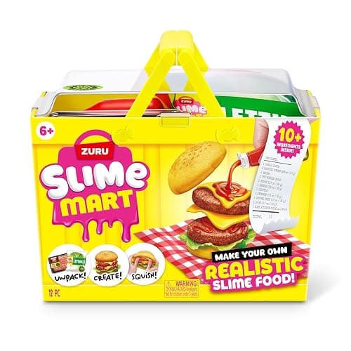 Slime Mart Small Basket by ZURU, Compound Slime Toy, Arts & Crafts for Kids and Kidults, Soft Slime Making Kit - Slime Kit for Girls Ages 6-10 thumbnail 3
