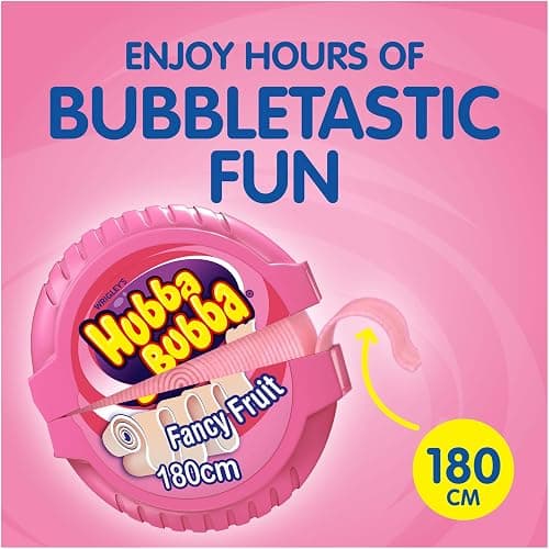 Hubba Bubba Mega Long Fancy Fruit Bubble Gum Roll Original 56g*12 thumbnail 6
