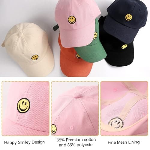 SONMONY Smile Face Baseball Cap thumbnail 4