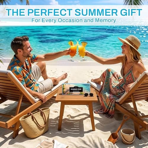 Summer Essential Oils for Diffusers for Home, 6X10ml Fragrance Oils Set, Aromatherapy Oils for Candles Making - Coconut, Pineapple, Beach, Breeze, Lemon, Summer Night | Gift Set for Women, Home, Spa thumbnail 6