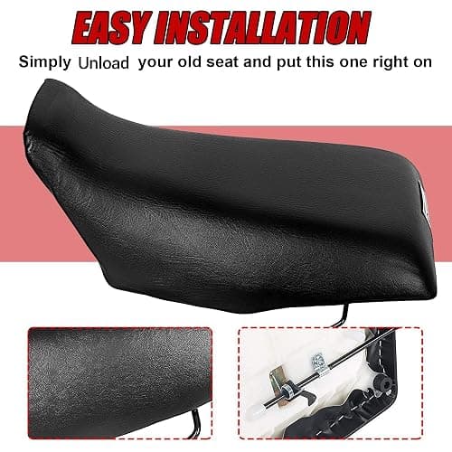 HECASA ATV Complete Seat Set New Compatible with 1988-2000 Honda TRX300 TRX 300 FW Fourtrax 4X4 Comfy Sturdy thumbnail 5