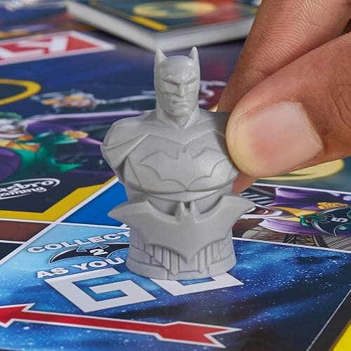 Monopoly Batman Edition Board Game | Monopoly Game for Batman Fans | Ages 8 and Up | 2 to 4 Players | Family Games | Strategy Games for Kids and Adults (Amazon Exclusive) thumbnail 12