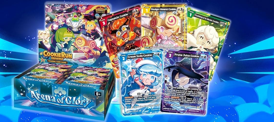 CookieRun: Braverse Trading Card Game – Arena of Glory Booster Box | 28 Packs | Strategy TCG, Deck-Building Card Game, Random Assortment thumbnail 3