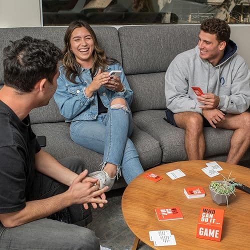 DSS Games Who Can Do It [A Party Game | Compete with Your Friends to Win These Challenges | Adult Game | Great for White Elephant, Friendsgiving, Stocking Stuffers, Holiday Parties] thumbnail 2