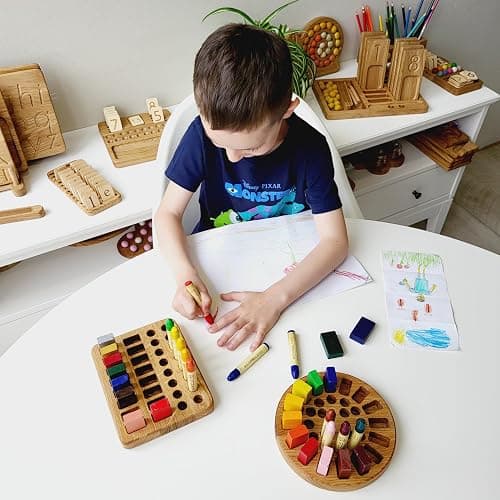 Waldorf crayon holder for Stockmar CRAYONS NOT INCLUDED thumbnail 7