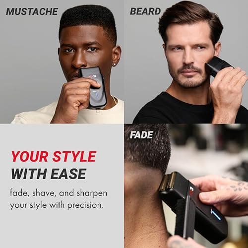 BaBylissPRO Barberology Double Foil Shaver FXX3SB FX3 Professional High-Speed Electric Shaver thumbnail 4