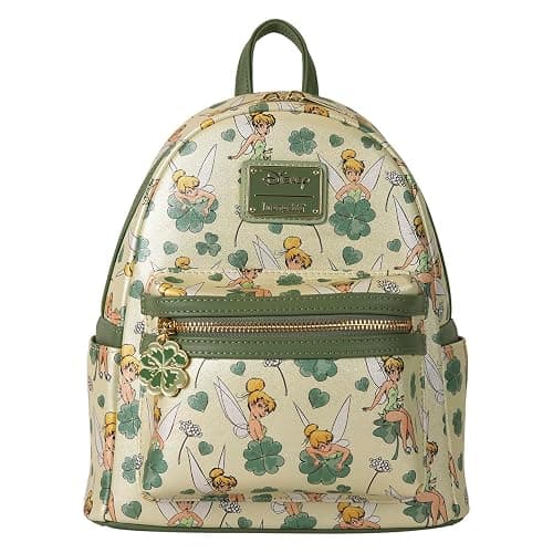 Loungefly Disney Tinker Bell 4-Leaf Clover Mini Backpack - Image 1