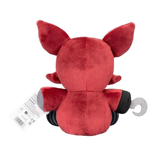 Jazwares Five Nights at Freddy’s Nightmare Foxy 8-Inch Plush | Soft Material and Glow-In-The-Dark Eyes thumbnail 3