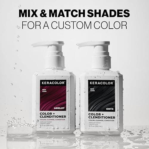Keracolor Color + Clenditioner, Semi-Permanent Hair Color, 23 Shades thumbnail 9