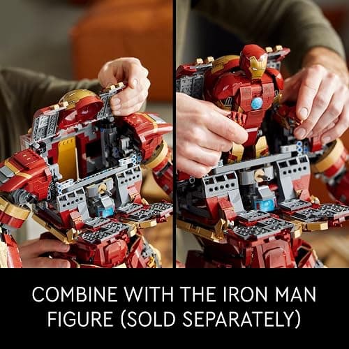 LEGO Marvel Hulkbuster 76210 Building Set - Avengers Movie Inspired Building Set with Minifigure, Authentic Display Model for Adults and Age of Ultron Enthusiasts Ages 18+ thumbnail 5
