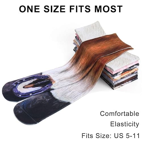 Animal Paws Socks - Funny 3D Animal Socks Crazy Cat Tiger Dog Paw Crew Socks Novelty Socks Gag Gifts thumbnail 3