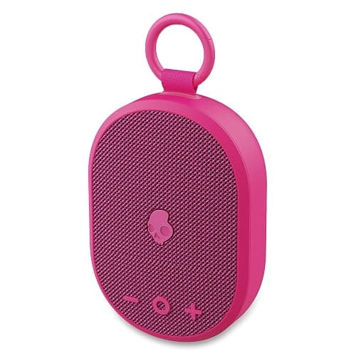 Skullcandy Kilo Wireless Bluetooth Speaker - IPX7 Waterproof Mini Bluetooth Speaker with 24 Hour Battery, Downward Firing Passive Radiator, and True Wireless Pairing - Perfect for Outdoor (Pink) - Image 1