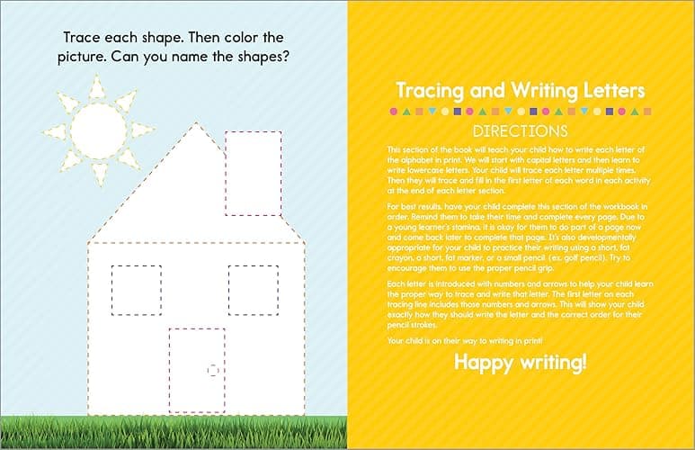 My First Learn-to-Write Workbook: Practice for Kids with Pen Control, Line Tracing, Letters, and More! thumbnail 6