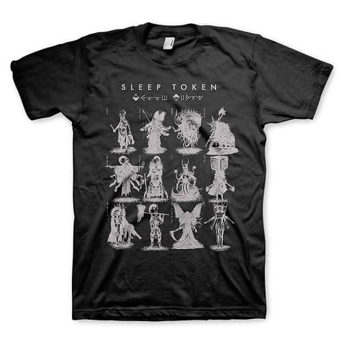 Sleep Token Short Sleeve T Shirt Vintage Style - Image 1