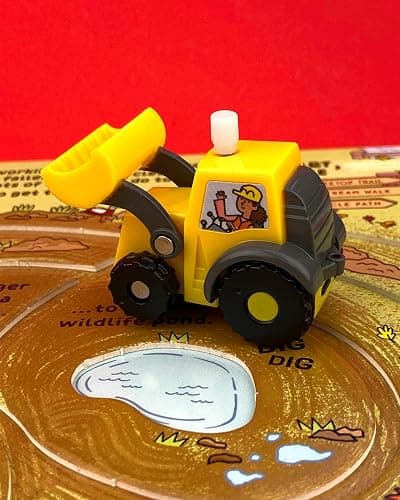 Wind-up Digger: A Toy and Book Gift Featuring a Hands-On Exploration Of Diggers And Construction Sites thumbnail 6