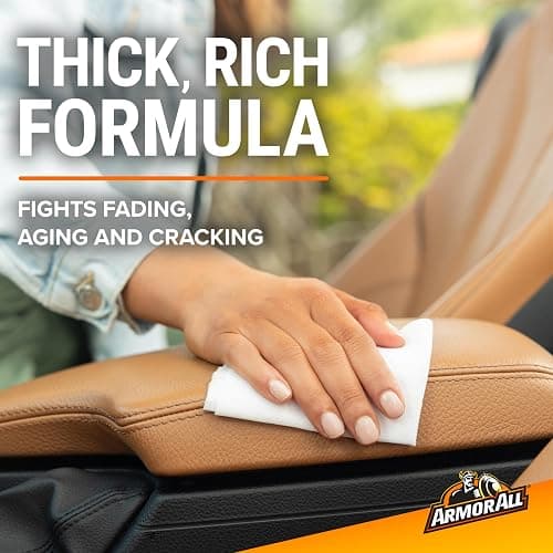Armor All Interior Cleaner Car Leather Wipes by , For Cleaning Cars, Trucks and Motorcycles, 20 Count thumbnail 3