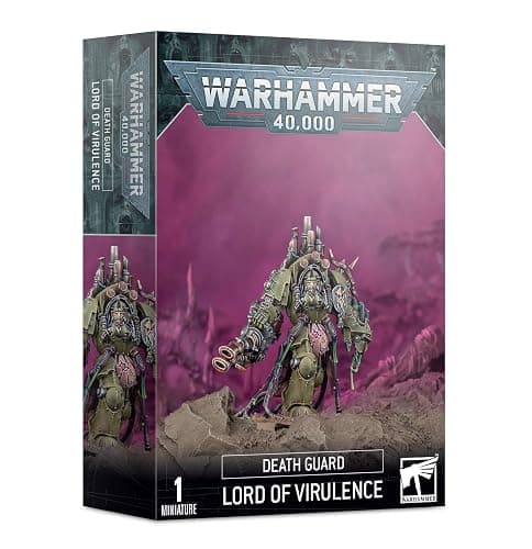 Games Workshop - Warhammer 40,000 - Death Guard Lord of Virulence - Image 1