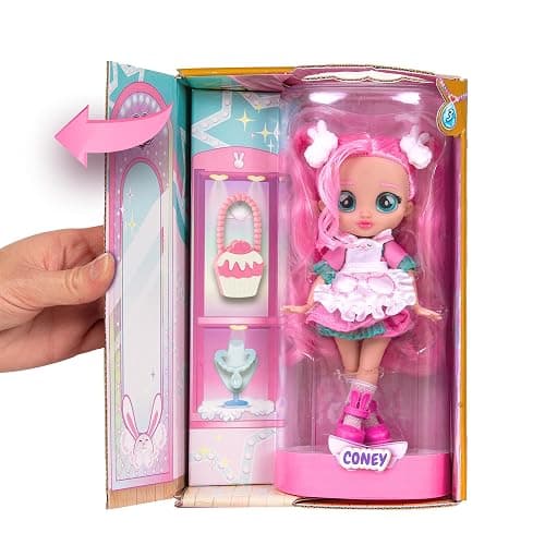 BFF by Cry Babies Coney - Collectible Fashion Doll with Long Hair, Fabric Clothes and 9 Accessories-Gift Toy for Girls and Boys +3 Years thumbnail 4
