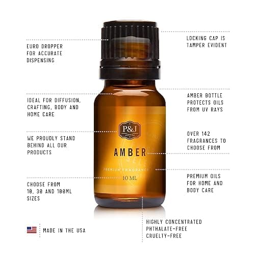 P&J Fragrance Oil - Night Air 30ml - Candle Scents, Soap Making, Diffuser Oil, Fresh Scents thumbnail 4