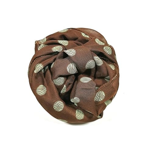  Polka Dot Chiffon Skinny Scarf ⭐️ thumbnail 5
