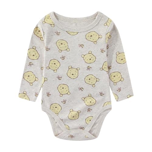 Disney Pooh Mickey Baby Boys Girls Bodysuit Pants and Cap 3 Pc Set Infants thumbnail 2